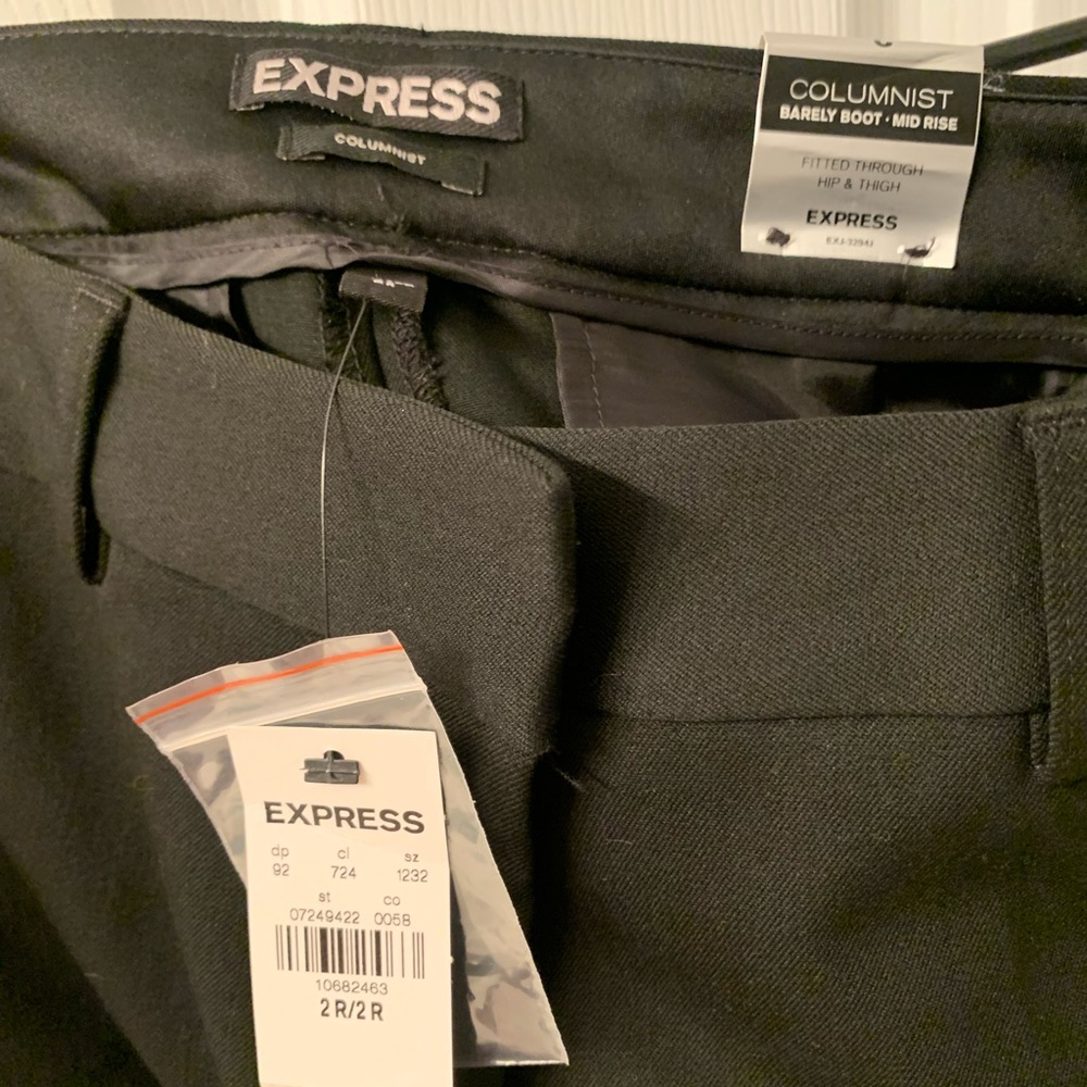 NTW Black EXPRESS Columinst dress pants